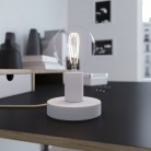 Posaluce Metal Lámpara de mesa