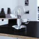 Posaluce Metal Lámpara de mesa
