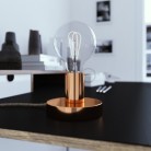 Posaluce Metal Lámpara de mesa