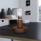 Posaluce Metal Lámpara de mesa