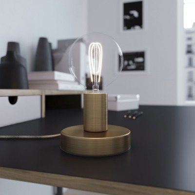 Posaluce Metal Lámpara de mesa