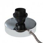 Posaluce Metal Lámpara de mesa para pantalla