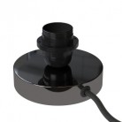 Posaluce Metal Lámpara de mesa para pantalla