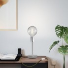Lámpara de mesa metálica Alzaluce Globo