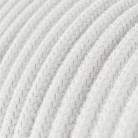 Lámpara colgante de colores de silicona con cable textil