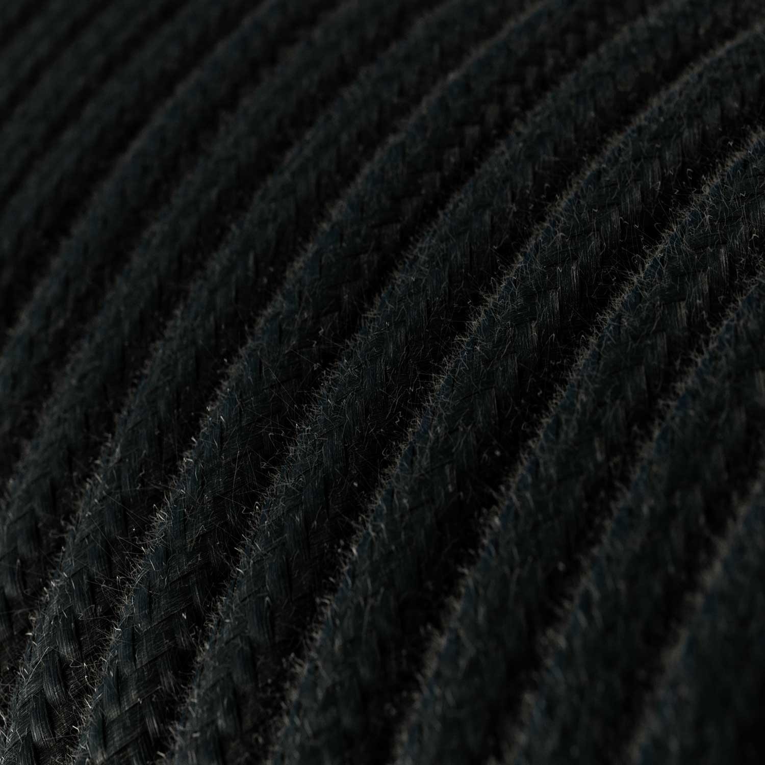 Lámpara colgante de colores de silicona con cable textil