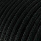 Lámpara colgante de colores de silicona con cable textil