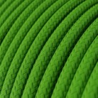 Lámpara colgante de colores de silicona con cable textil