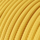 Lámpara colgante de colores de silicona con cable textil