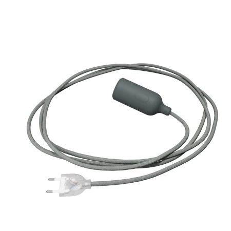 Lámpara portátil de silicona con enchufe