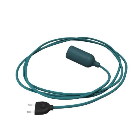 Lámpara portátil de silicona con enchufe