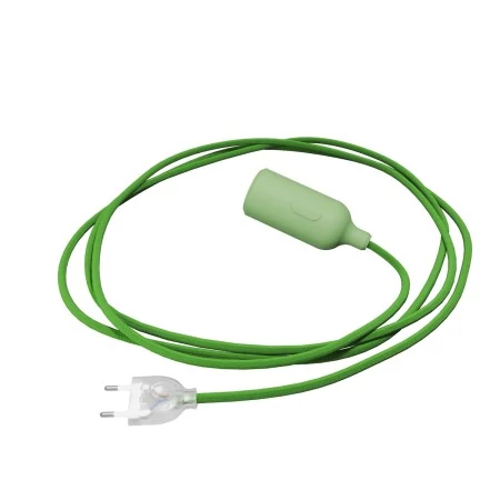 Lámpara portátil de silicona con enchufe