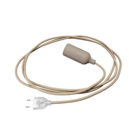 Lámpara portátil de silicona con enchufe