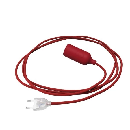 Lámpara portátil de silicona con enchufe