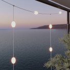 Guirnalda de luces exterior Marina con doble caída IP67