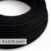 Cable eléctrico textil DALI 5x0,75 mm² negro carbón - Cable redondo flexible para alumbrado RM04