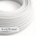 Cable eléctrico textil DALI 5x0,75 mm² blanco óptico - Cable recubierto de tela para lámparas e instalaciones RM01