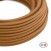 Cable eléctrico textil plano en color Whisky - PM22