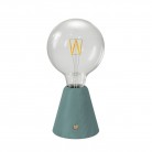 Lámpara portátil LED recargable con bombilla esférica