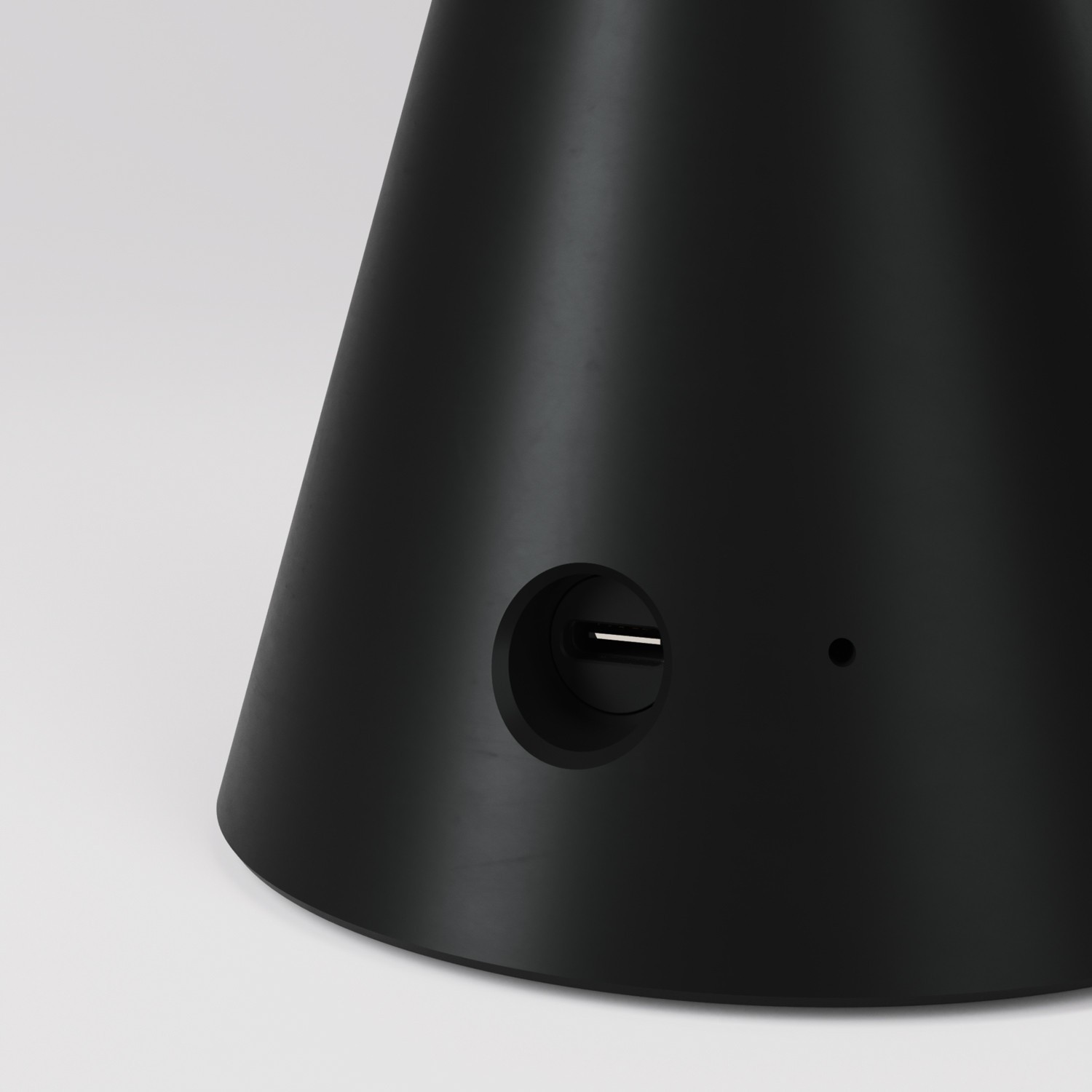 Lámpara portátil LED recargable con bombilla esférica