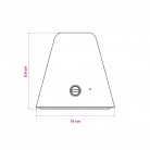 Base para lámpara portátil recargable Cabless01