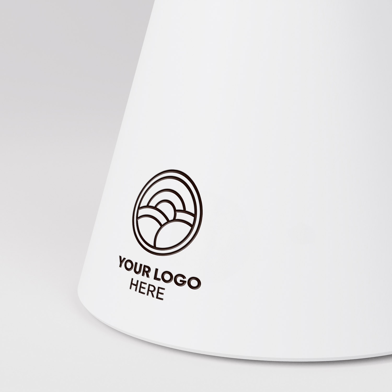 Lámpara portátil con base de madera personalizable