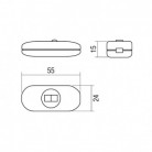 Interruptor deslizante unipolar - 450