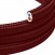 Cable eléctrico textil plano en color Burdeos brillante - PM19