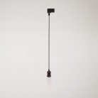 Lámpara con cable trenzado para carril
