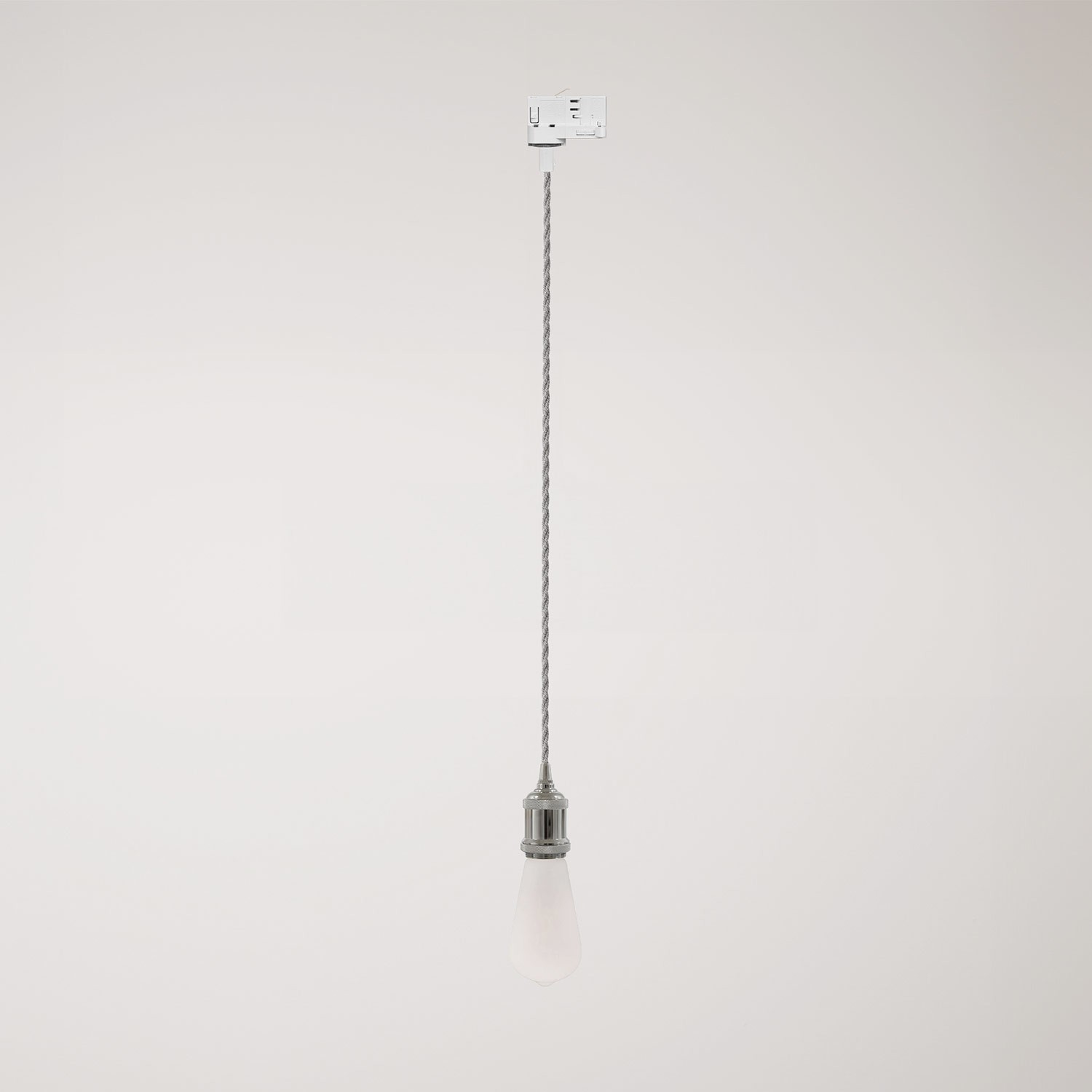 Lámpara con cable trenzado para carril