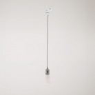 Lámpara con cable trenzado para carril