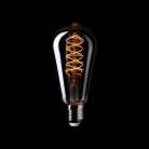 Bombilla LED Smoky Edison ST64 4,8W E27 Regulable