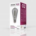 Bombilla LED Smoky Edison ST64 4,8W E27 Regulable