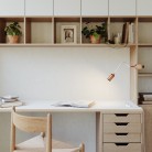 Abrazadera de mesa para lámpara