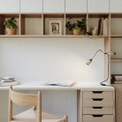 Abrazadera de mesa para lámpara