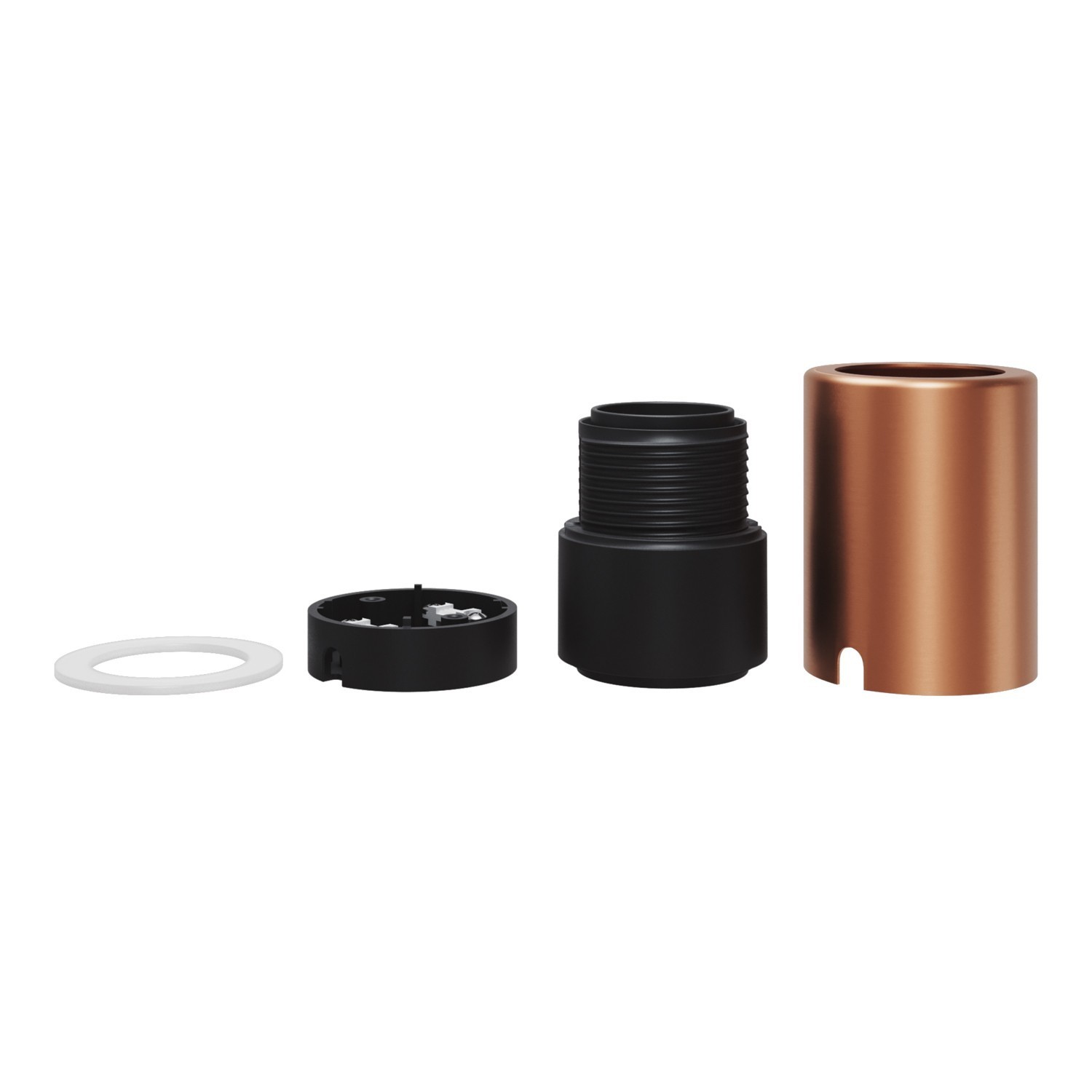 Kit Spostaluce de metal con portalámparas E27