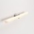 Lámpara de metal para pared o techo con bombilla LED lineal S14d