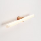 Lámpara de metal para pared o techo con bombilla LED lineal S14d