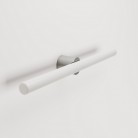 Lámpara de metal para pared o techo con bombilla LED lineal S14d