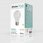 Bombilla LED A60 Lente Semi-Arenada 7W E27 Regulable