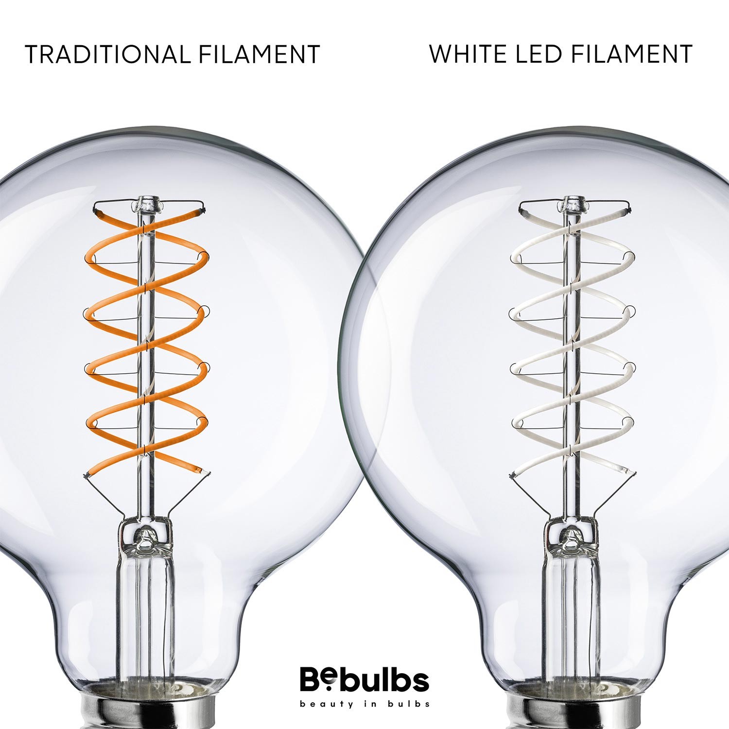 Bombilla LED Filamento Blanco G95 5,9W 500Lm E27 2700K