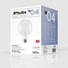 Bombilla LED Filamento Blanco G125 5,9W E27 Regulable