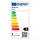 Bombilla LED Filamento Blanco G125 5,9W E27 Regulable