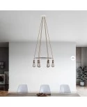 CHANDELIER CAGE ROUND 6 8935
