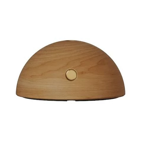 Base semiesférica Ø 10cm h. 5cm de madera de aliso