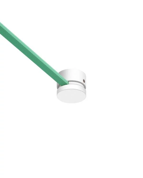 Pieza final madera Filé System cable textil guirnalda