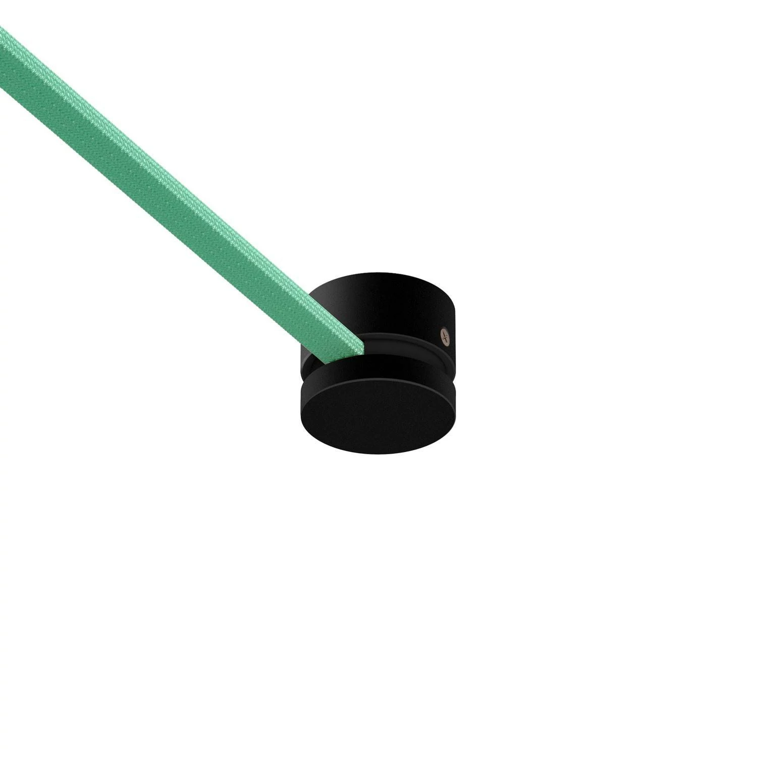 Pieza final madera Filé System cable textil guirnalda