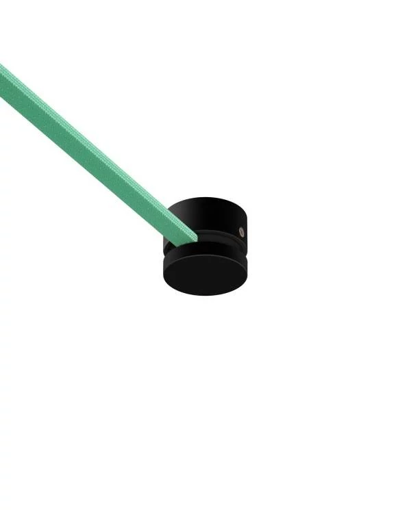 Pieza final madera Filé System cable textil guirnalda
