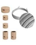 Kit Wiggle Filé System - con 3m cable textil guirnalda y 5 accesorios de madera