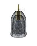 Pantalla Jaula GhostBell de metal con kit portalámparas E27